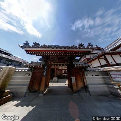 Google Street View（本昌寺）